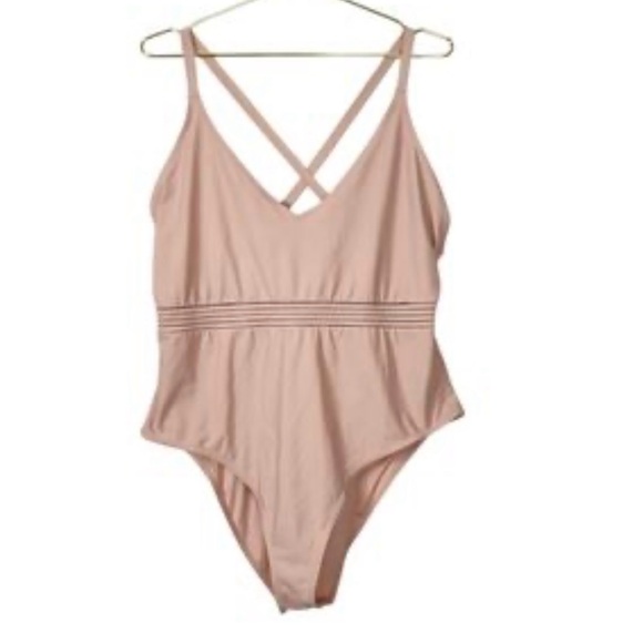 Forever 21 Swimwear One Pie Nude 3X - Picture 1 of 5